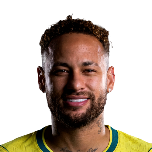 Retrato fotográfico de Neymar